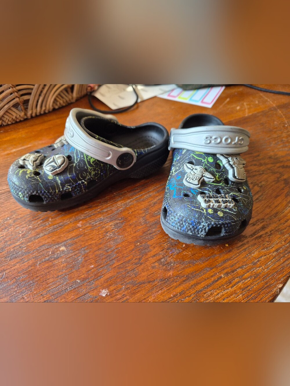 CROCS Star Wars Toddler Size 8